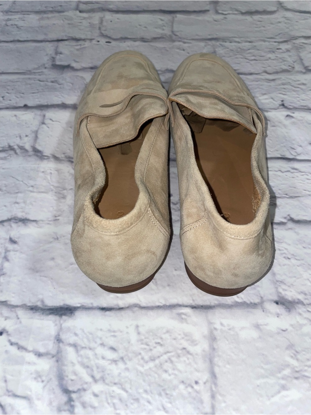 Quince Italian Suede Penny Loafer - Tan Size 9 - Picture 4 of 8